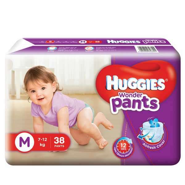 Huggies wonder pants Diaper S (7-12kg) 38pcs
