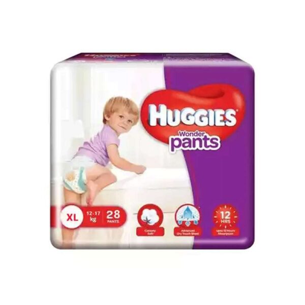 Huggies wonder pants diaper XL (12-17kg) 28pcs