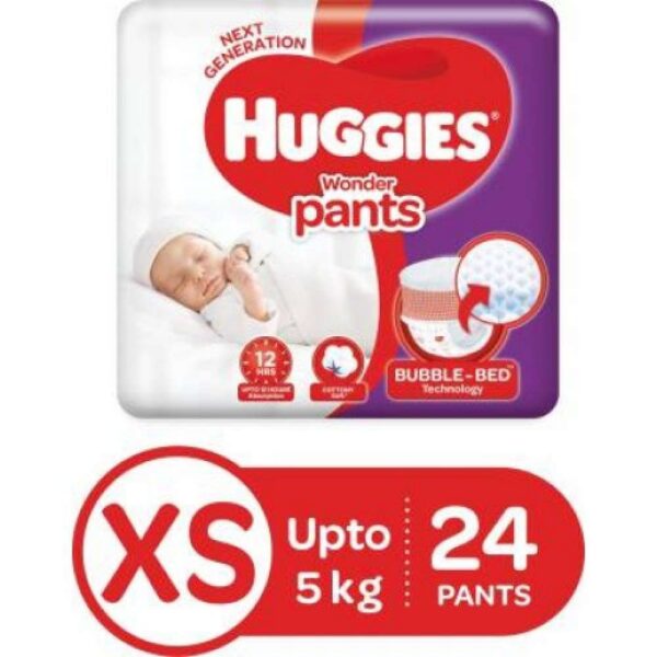 Huggies wonder pants XS newborn up to 5 kg 24pcs
