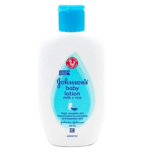Johnson's Baby lotion Milk and Rice 200ml