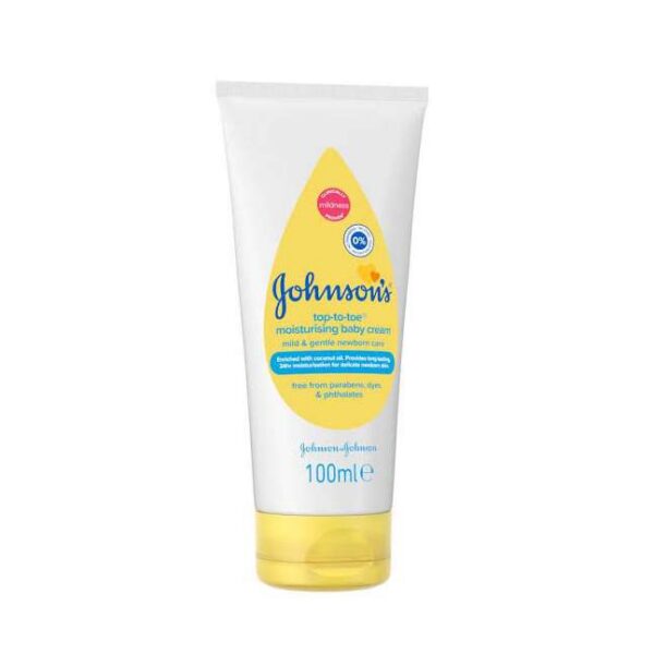 Johnsons Top-To-Toe Moisturising Baby Cream 100ml