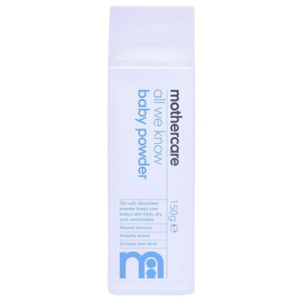 Mothercare all we know baby powder 150g